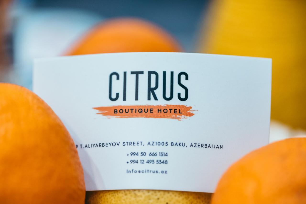 Citrus Boutique Hotel Baku Exterior photo